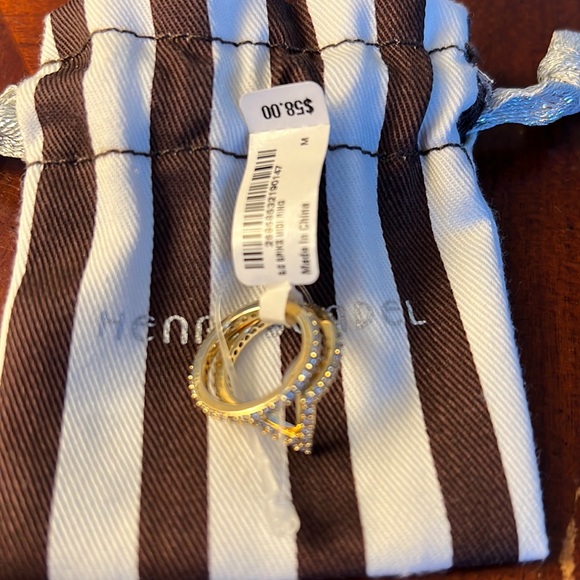 COPY - Henri bendel spike midi ring, it’s like size 5 very small - Picture 2 of 2